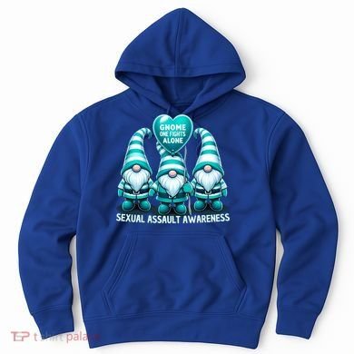 Supporting Survivors Sexual Assault Awareness Month Design Gift Hoodie