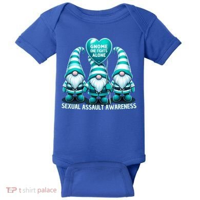 Supporting Survivors Sexual Assault Awareness Month Design Gift Baby Bodysuit