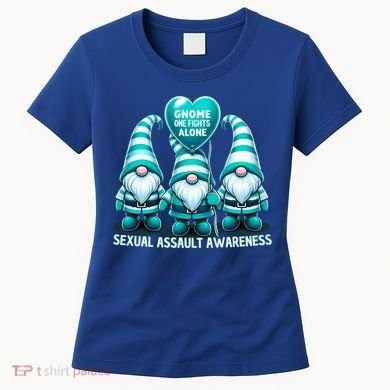 Supporting Survivors Sexual Assault Awareness Month Design Gift Women's T-Shirt