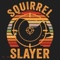 Squirrel Slayer Squirrel Hunting Gift Women's Sweatshirt thumb 2