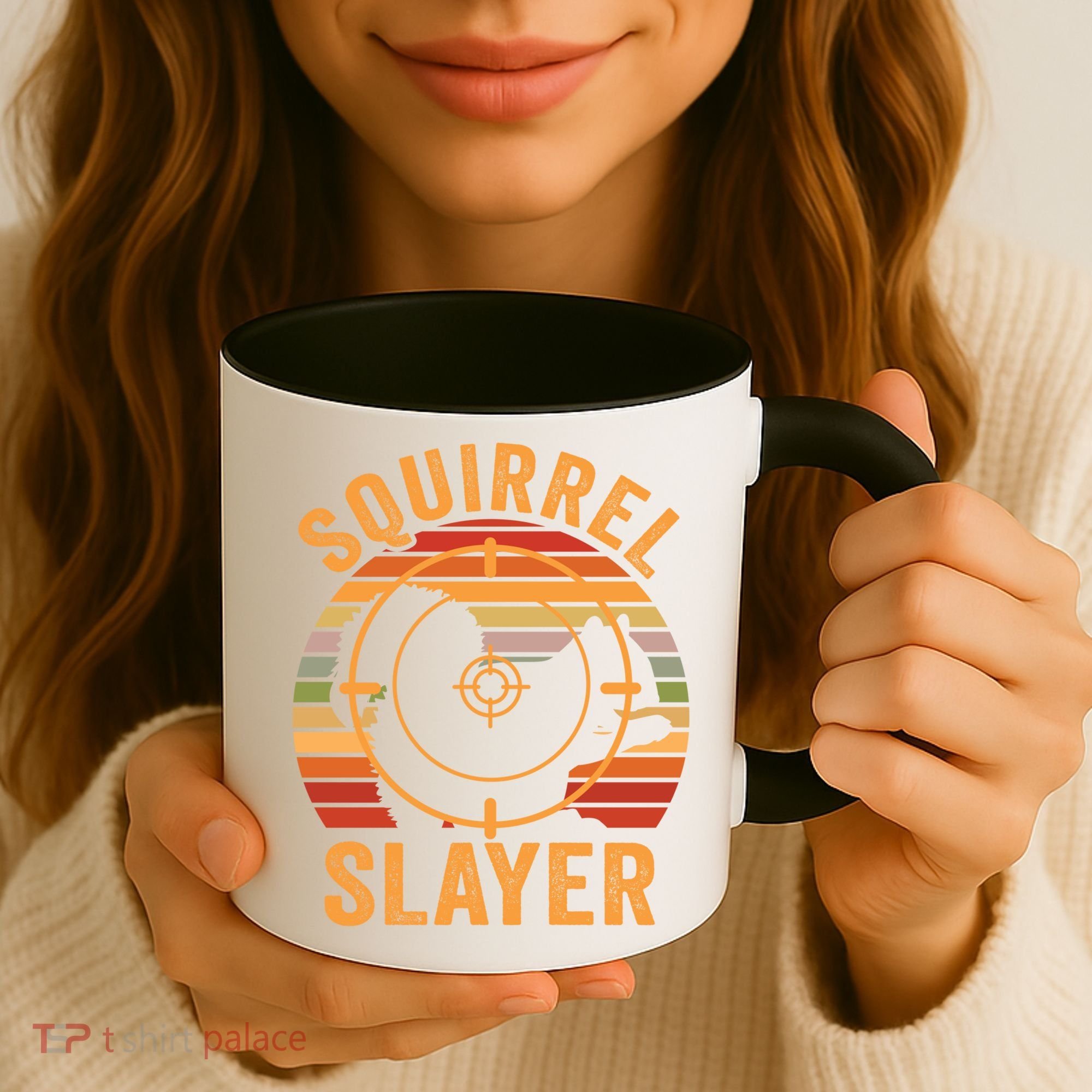 Squirrel Slayer Squirrel Hunting Gift Coffee Mug
