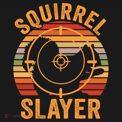 Squirrel Slayer Squirrel Hunting Gift Dry Zone Grid Polo