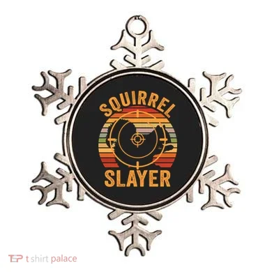 Squirrel Slayer Squirrel Hunting Gift Ornament