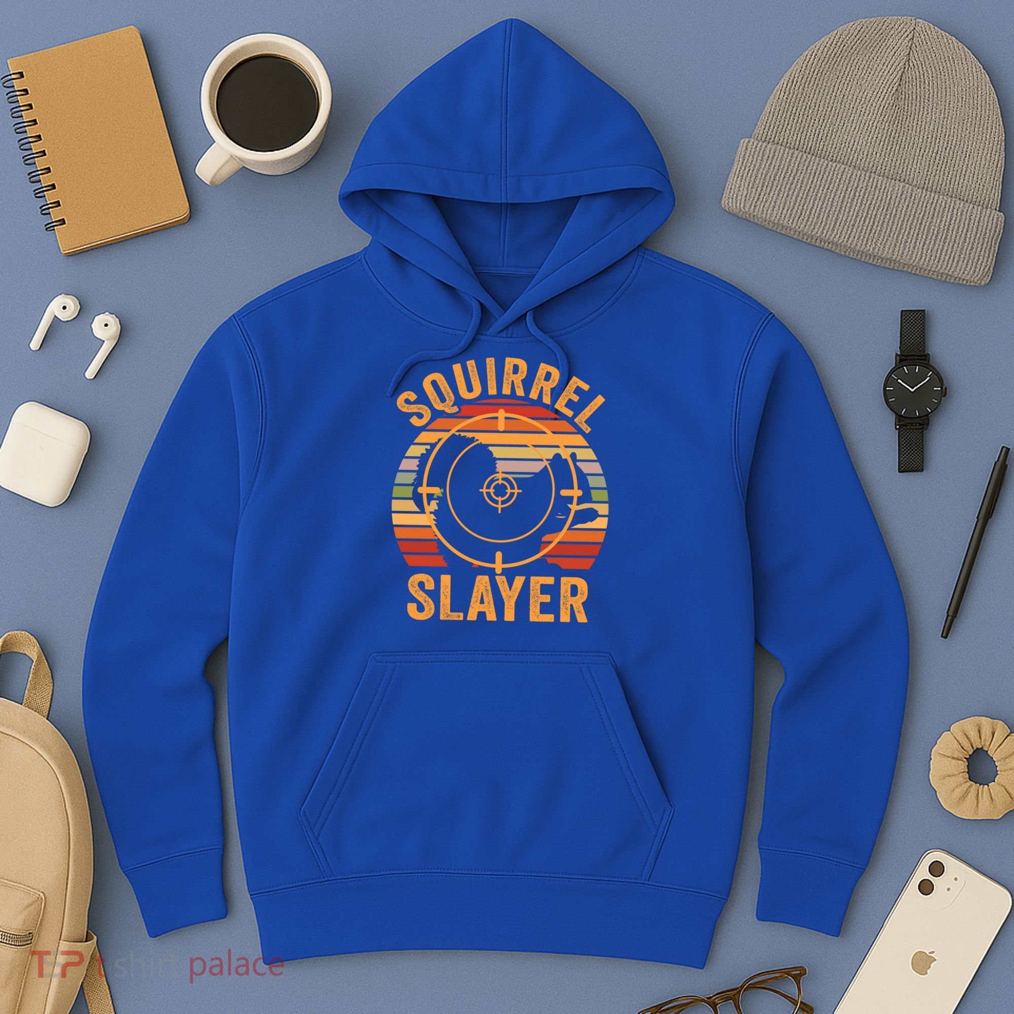 Squirrel Slayer Squirrel Hunting Gift Hoodie