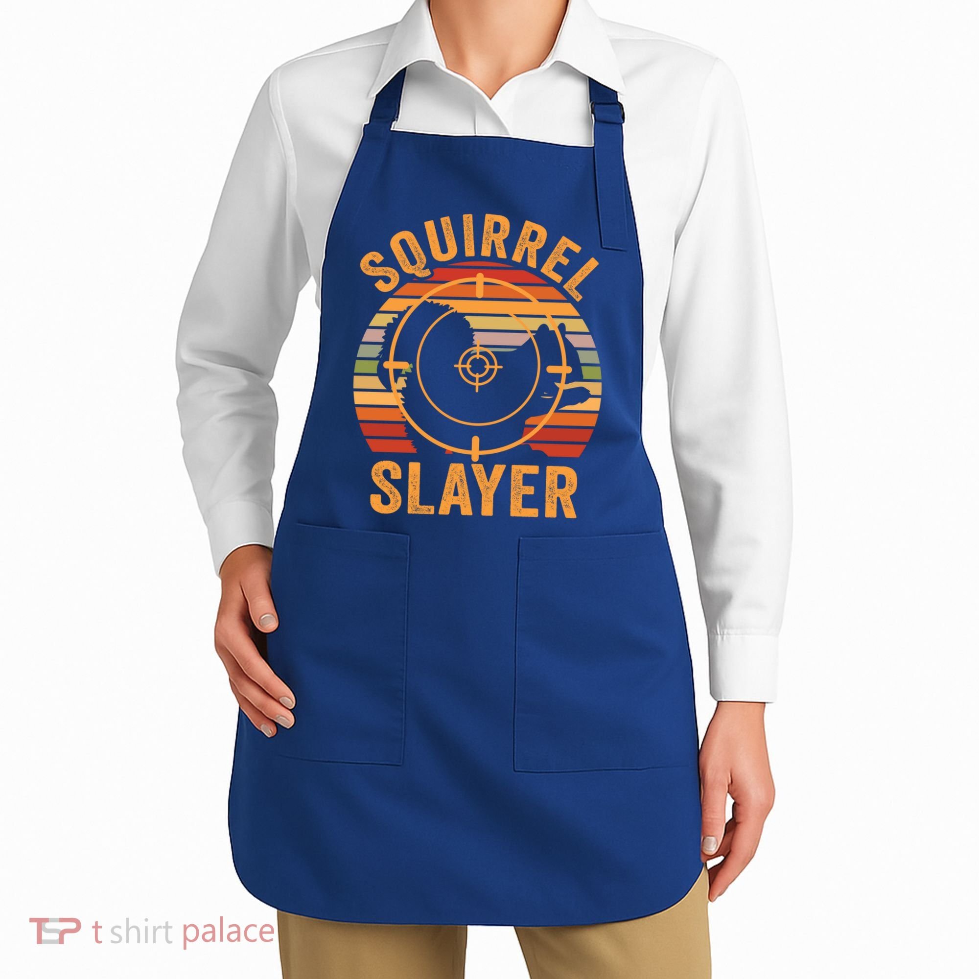 Squirrel Slayer Squirrel Hunting Gift Apron