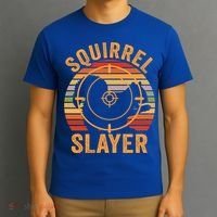 Squirrel Slayer Squirrel Hunting Gift T-Shirt thumb 3