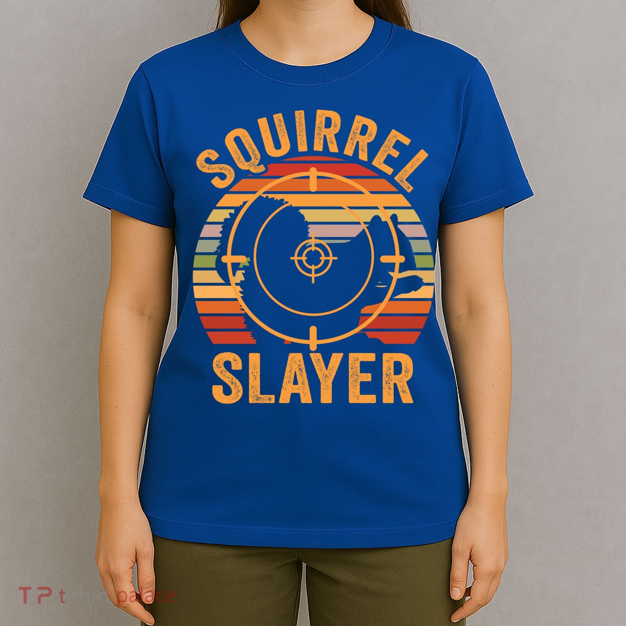 Squirrel Slayer Squirrel Hunting Gift T-Shirt