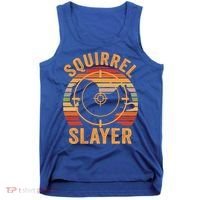 Squirrel Slayer Squirrel Hunting Gift Tank Top thumb 0
