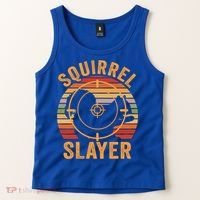 Squirrel Slayer Squirrel Hunting Gift Tank Top thumb 2