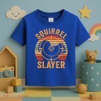 Squirrel Slayer Squirrel Hunting Gift Toddler T-Shirt thumb 3