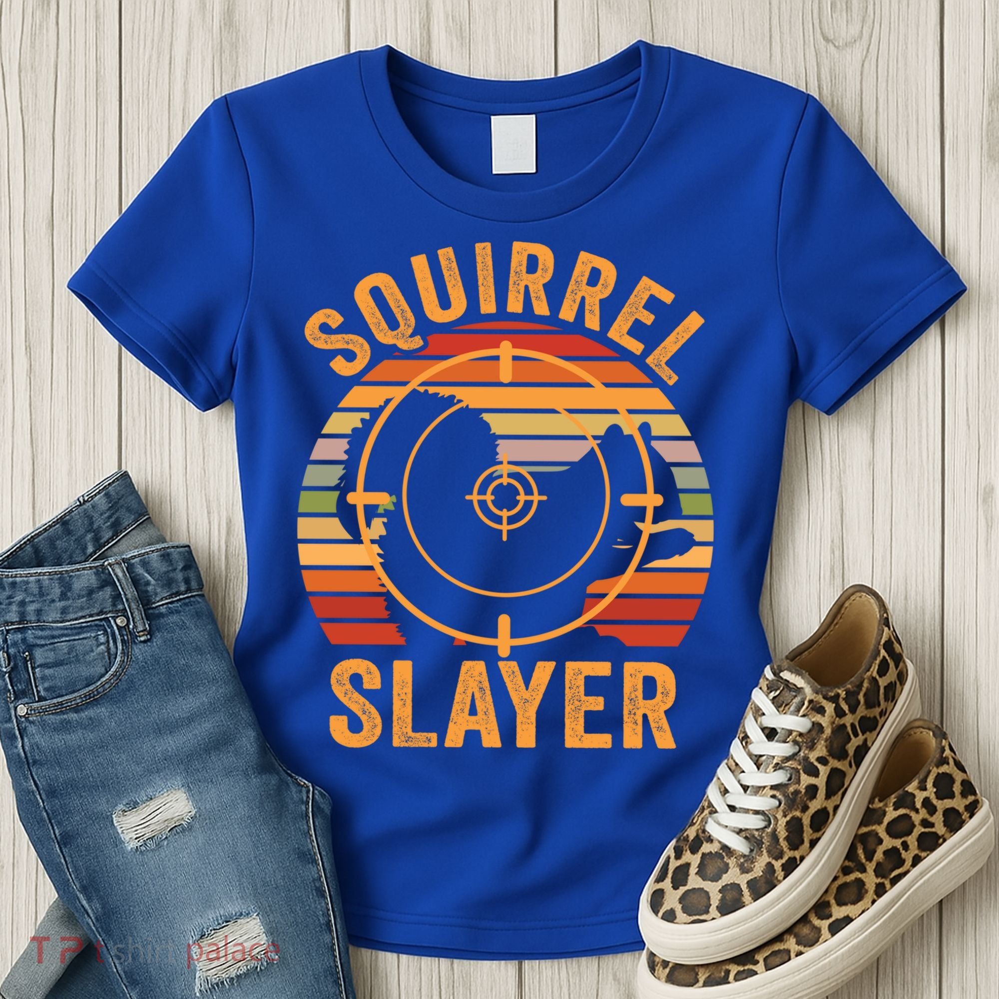 Squirrel Slayer Squirrel Hunting Gift Women's T-Shirt