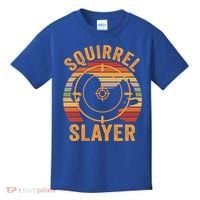 Squirrel Slayer Squirrel Hunting Gift Kids T-Shirt thumb 0