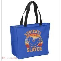 Squirrel Slayer Squirrel Hunting Gift Tote Bag thumb 2