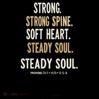 Strong Spine Soft Heart Steady Soul Bible Verse Coffee Mug thumb 5