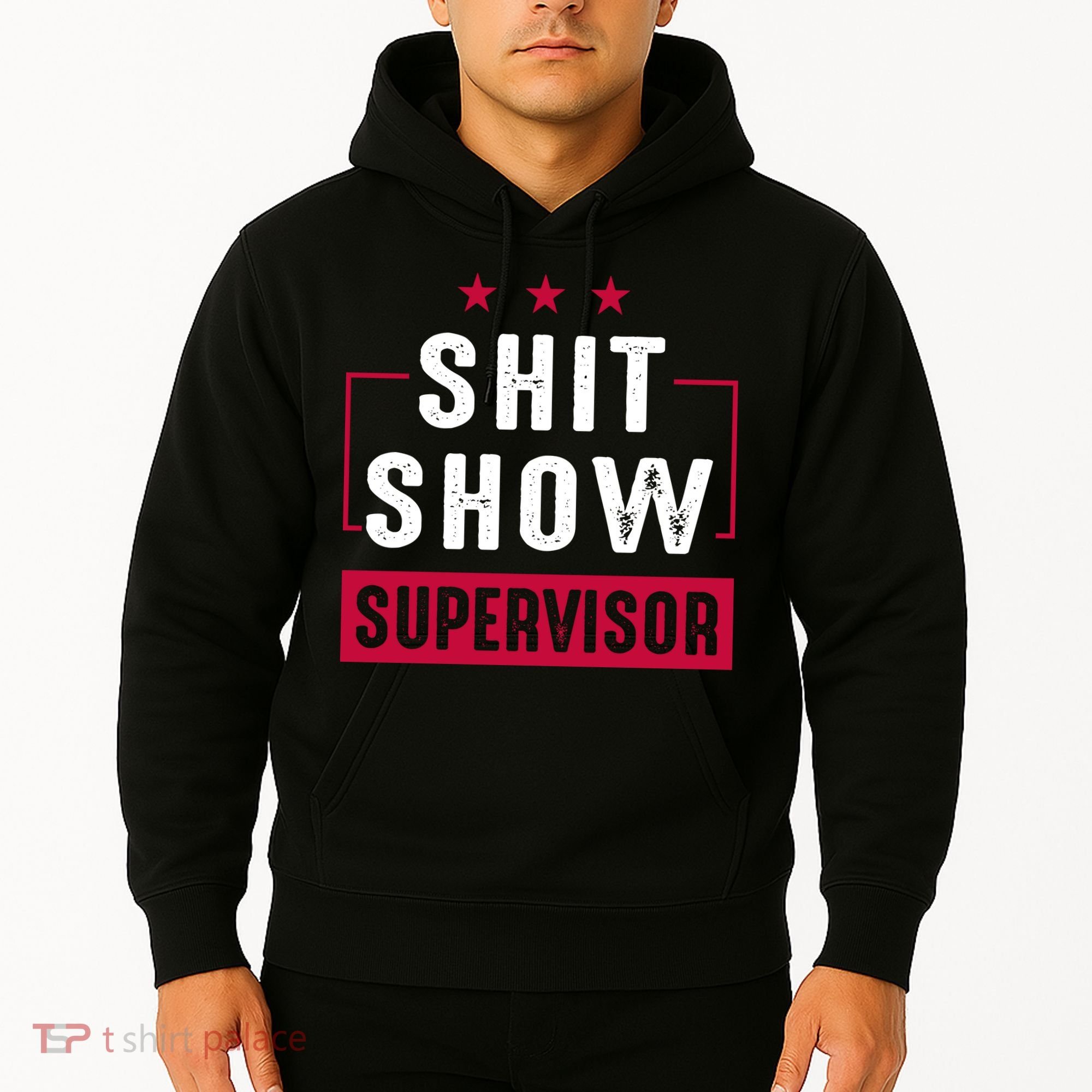 Shit Show Supervisor Funny Mom Boss Manager Teacher Gift Hoodie