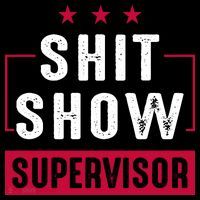 Shit Show Supervisor Funny Mom Boss Manager Teacher Gift Women's Hoodie thumb 2