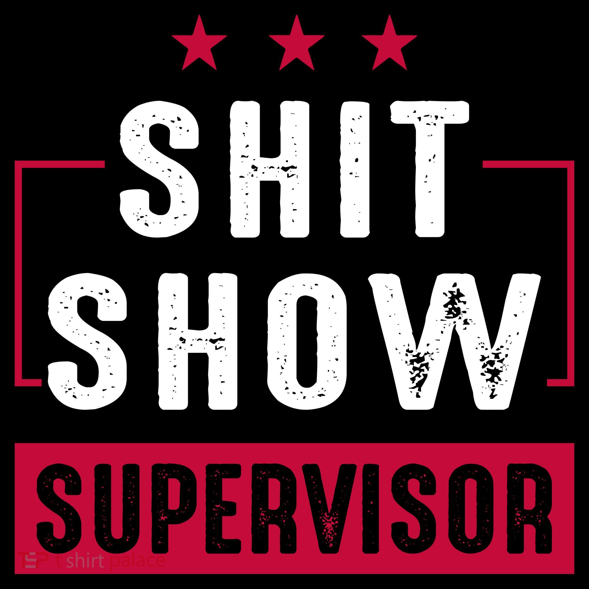Shit Show Supervisor Funny Mom Boss Manager Teacher Gift Women's Hoodie