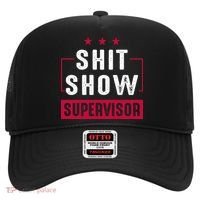 Shit Show Supervisor Funny Mom Boss Manager Teacher Gift Hat thumb 0