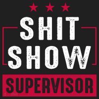 Shit Show Supervisor Funny Mom Boss Manager Teacher Gift Hat thumb 2