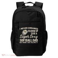 Super Sexy Softball Dad Funny Backpack thumb 0