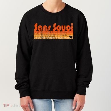 Sans Souci Sc Retro 80s Style Women's Sweatshirt