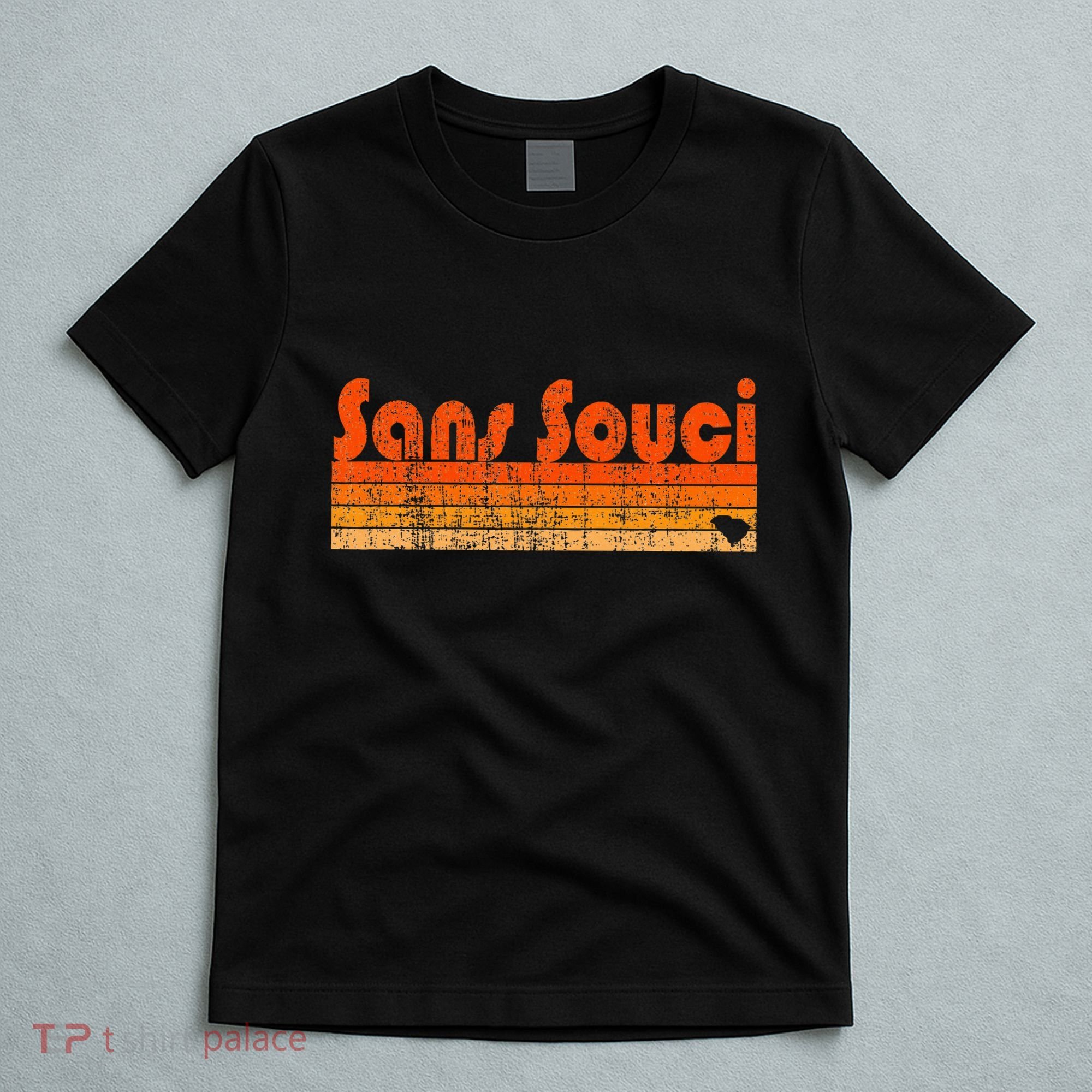 Sans Souci Sc Retro 80s Style T-Shirt