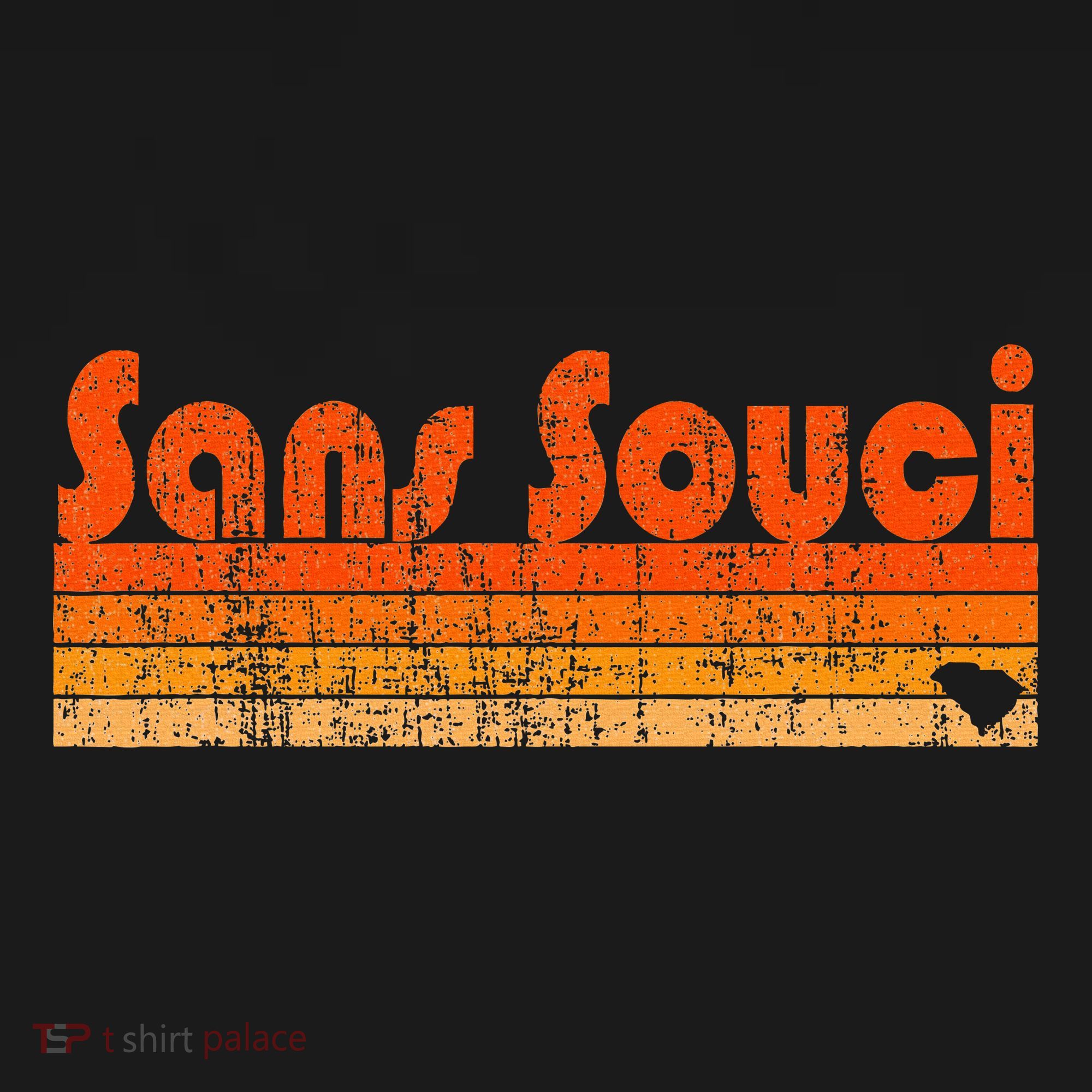Sans Souci Sc Retro 80s Style Polo
