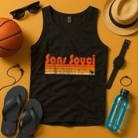 Sans Souci Sc Retro 80s Style Tank Top thumb 4