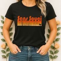 Sans Souci Sc Retro 80s Style Women's T-Shirt thumb 2