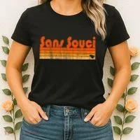 Sans Souci Sc Retro 80s Style Women's T-Shirt thumb 2