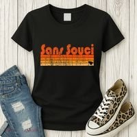 Sans Souci Sc Retro 80s Style Women's T-Shirt thumb 3