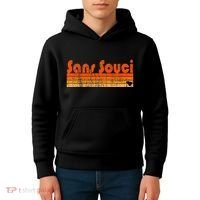 Sans Souci Sc Retro 80s Style Kids Hoodie thumb 4