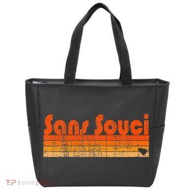 Sans Souci Sc Retro 80s Style Tote Bag