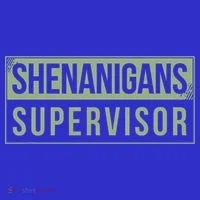Shenanigans Supervisor Kids Hoodie thumb 5