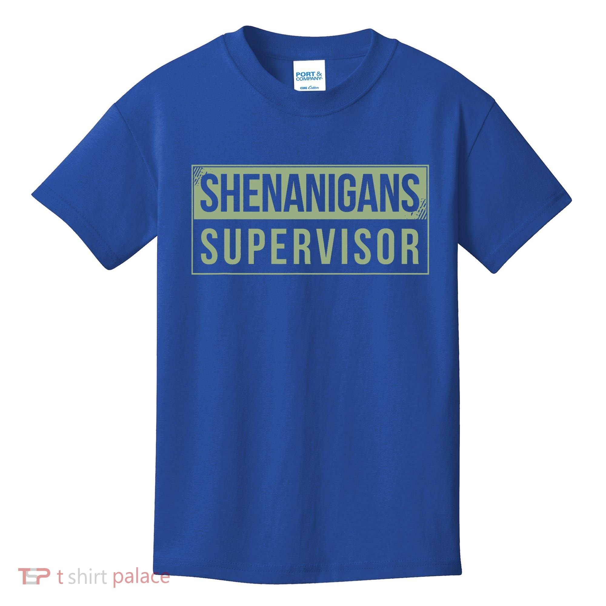 Shenanigans Supervisor Kids T-Shirt