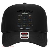Shark Species Shark Faces Ocean Animal Lovers Cute Gift Hat thumb 0