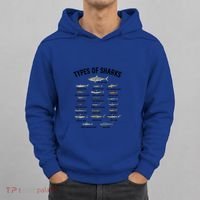 Shark Species Shark Faces Ocean Animal Lovers Cute Gift Hoodie thumb 0
