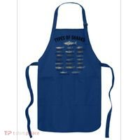 Shark Species Shark Faces Ocean Animal Lovers Cute Gift Apron thumb 0