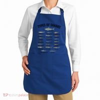 Shark Species Shark Faces Ocean Animal Lovers Cute Gift Apron thumb 2