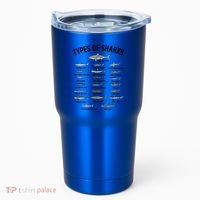 Shark Species Shark Faces Ocean Animal Lovers Cute Gift Tumbler thumb 0