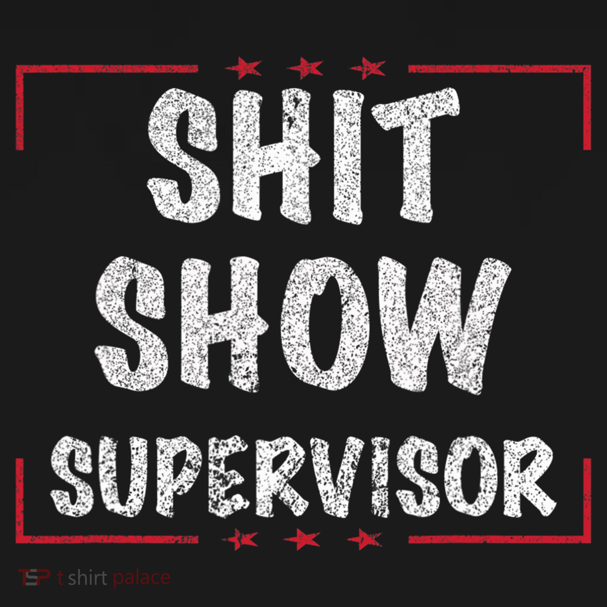 Shit Show Supervisor, Funny Dad Mom Boss Teacher Present Backpack