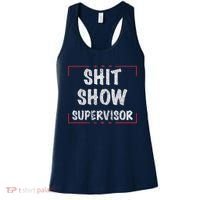 Shit Show Supervisor, Funny Dad Mom Boss Teacher Present Women's Tank Top thumb 0