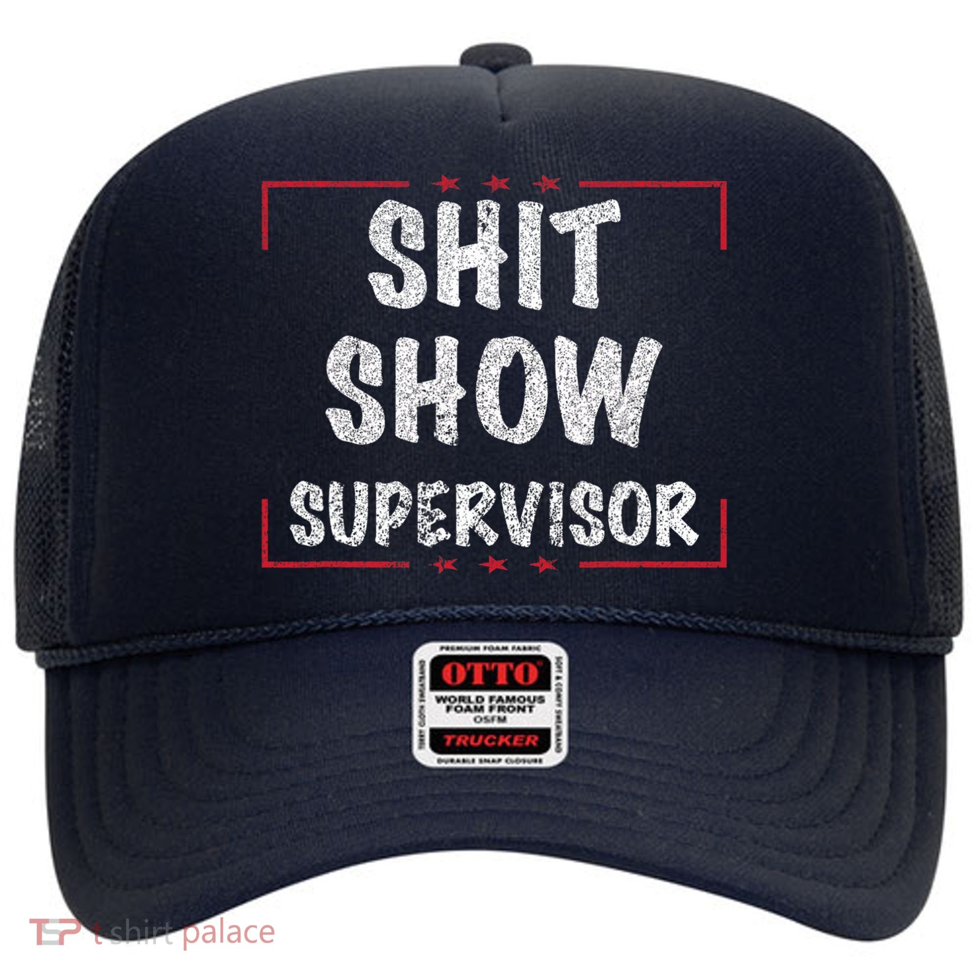 Shit Show Supervisor, Funny Dad Mom Boss Teacher Present Hat