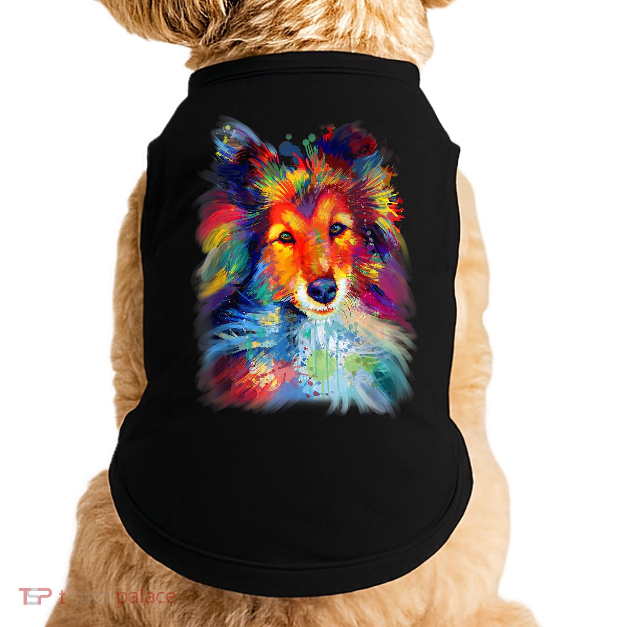 Sheltie Shetland Sheepdog For A Sheltie Mom Doggie Tank