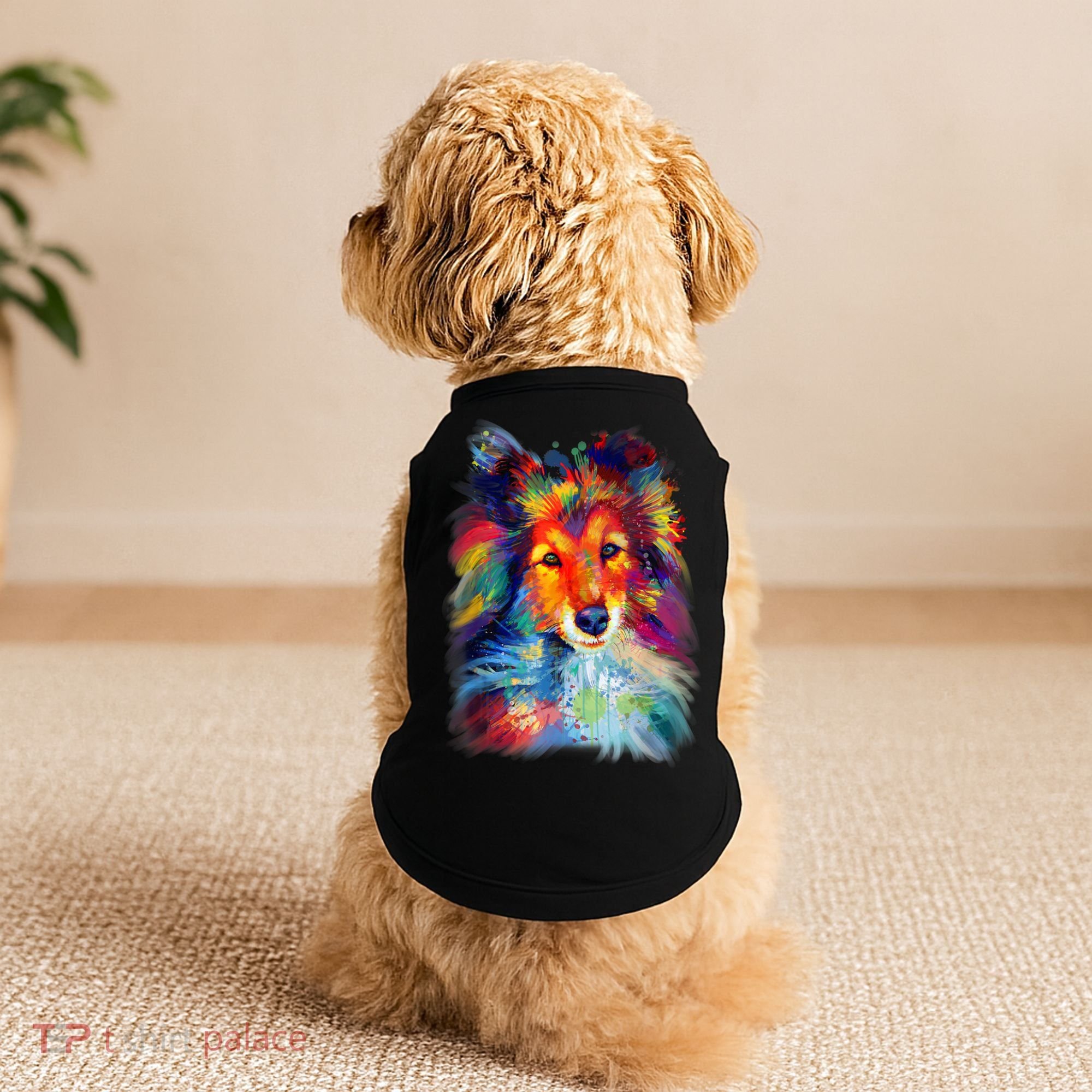 Sheltie Shetland Sheepdog For A Sheltie Mom Doggie Tank