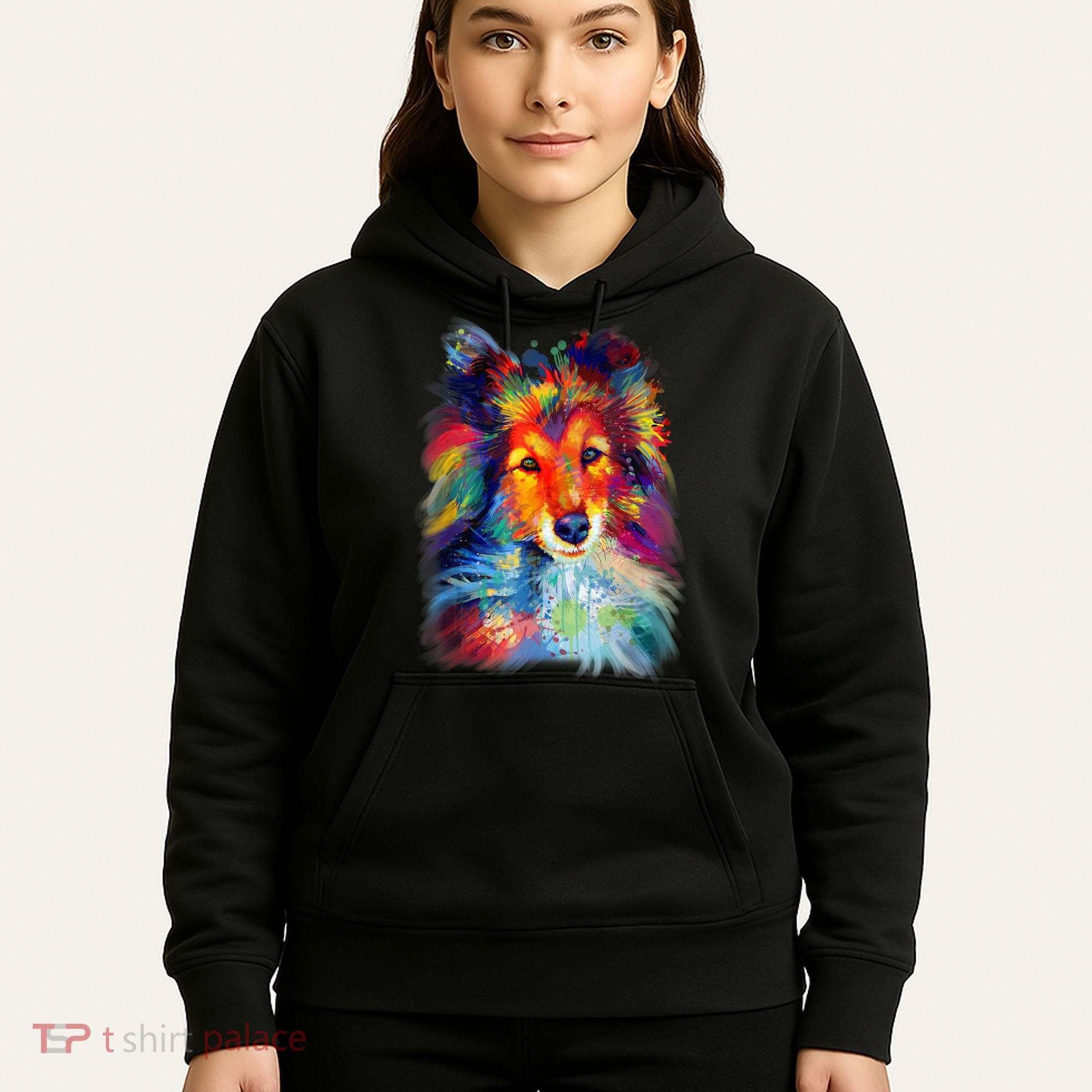 Sheltie Shetland Sheepdog For A Sheltie Mom Hoodie