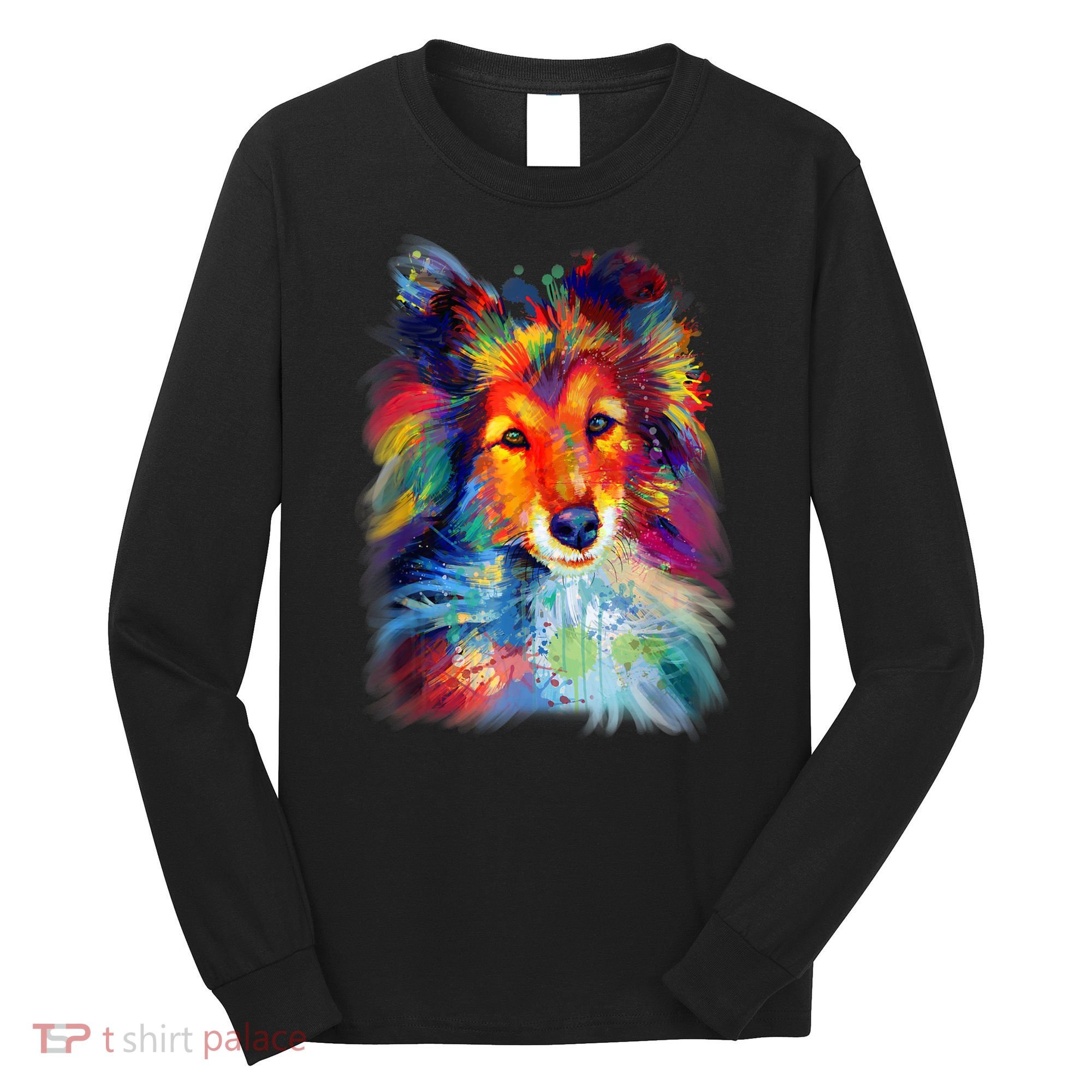 Sheltie Shetland Sheepdog For A Sheltie Mom Long Sleeve Shirt