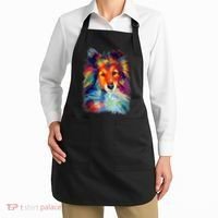 Sheltie Shetland Sheepdog For A Sheltie Mom Apron thumb 2
