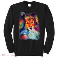 Sheltie Shetland Sheepdog For A Sheltie Mom Sweatshirt thumb 0