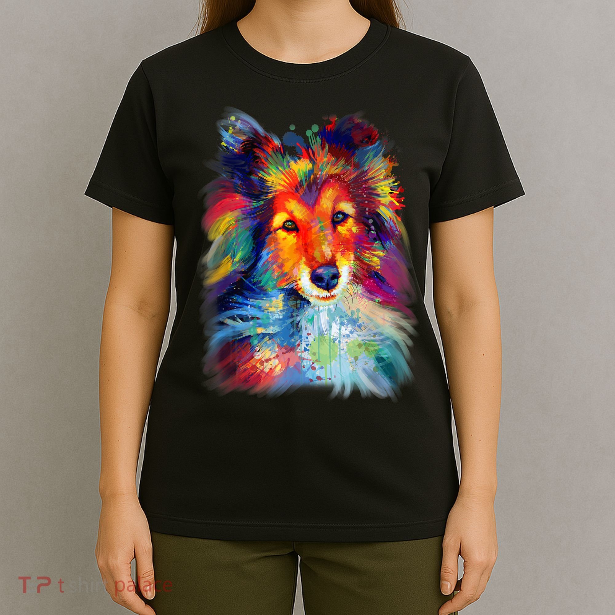 Sheltie Shetland Sheepdog For A Sheltie Mom T-Shirt
